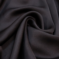 TECIDO CREPE SEDA GLOSS LISO PRETO