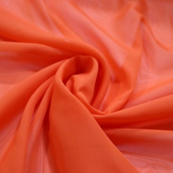 TECIDO CHIFFON LISO LARANJA