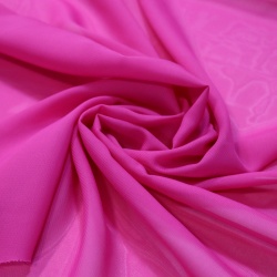 TECIDO CHIFFON LISO MAGENTA