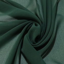 TECIDO MUSSELINE TOQUE DE SEDA LISO VERDE INVERNO