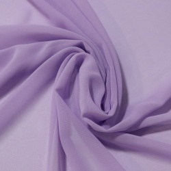 TECIDO MUSSELINE TOQUE DE SEDA LISO LILAS