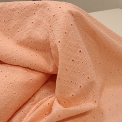 TECIDO LAISE IMPERATRIZ C ACABAMENTO CORAL PEACH