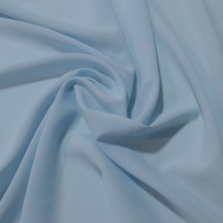 TECIDO MUSSELINE C ELASTANO LISO AZUL SERENITY