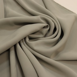 TECIDO CREPE PARIS COLLOR LIGHT LISO CINZA