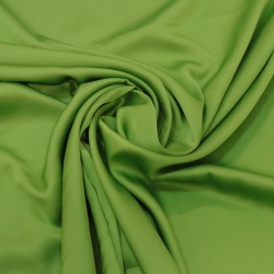 TECIDO CREPE GENEBRA SATIN SPAN LISO VERDE
