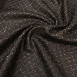 TECIDO ALFAIATARIA NORUEGA XADREZ PRETO