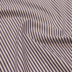 TECIDO TRICOLINE FIO TINTO LISTRAS M AZUL MARINHO