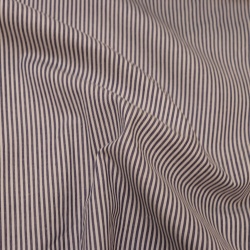 TECIDO TRICOLINE FIO TINTO LISTRAS P AZUL MARINHO