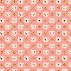 TECIDO TRICOLINE BAHAMAS SOFT EST FUNDO ROSE