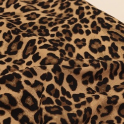 TECIDO VISCOLINHO ESTAMPADO ONÇA